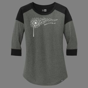 Women's Heritage Blend 3/4 Sleeve Baseball Raglan Tee Thumbnail