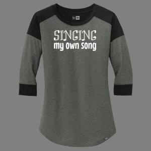 Women's Heritage Blend 3/4 Sleeve Baseball Raglan Tee Thumbnail