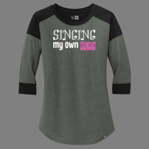 Women's Heritage Blend 3/4 Sleeve Baseball Raglan Tee Thumbnail