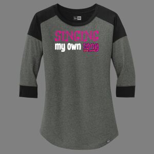 Women's Heritage Blend 3/4 Sleeve Baseball Raglan Tee Thumbnail