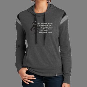 Women's Heritage Blend Varsity Hoodie Thumbnail