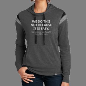 Women's Heritage Blend Varsity Hoodie Thumbnail