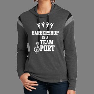 Women's Heritage Blend Varsity Hoodie Thumbnail