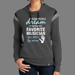 Women's Heritage Blend Varsity Hoodie Thumbnail