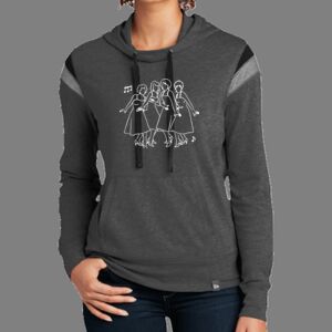 Women's Heritage Blend Varsity Hoodie Thumbnail
