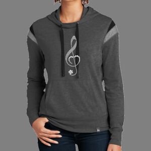 Women's Heritage Blend Varsity Hoodie Thumbnail