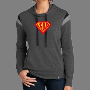 Women's Heritage Blend Varsity Hoodie Thumbnail