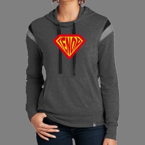 Women's Heritage Blend Varsity Hoodie Thumbnail