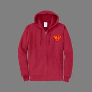 Core Fleece Full Zip Hooded Sweatshirt Thumbnail