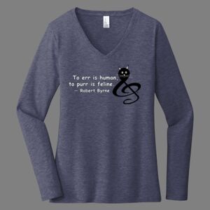 Women's Long Sleeve V-Neck Thumbnail