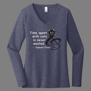 Women's Long Sleeve V-Neck Thumbnail