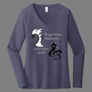 Women's Long Sleeve V-Neck Thumbnail
