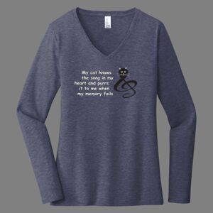 Women's Long Sleeve V-Neck Thumbnail