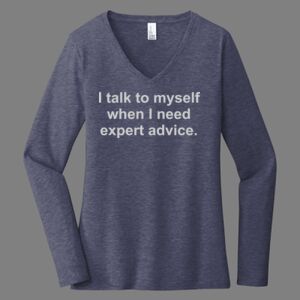 Women's Long Sleeve V-Neck Thumbnail