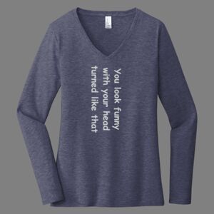 Women's Long Sleeve V-Neck Thumbnail