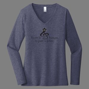Women's Long Sleeve V-Neck Thumbnail