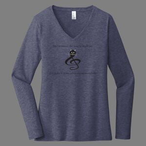 Women's Long Sleeve V-Neck Thumbnail