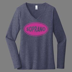 Women's Long Sleeve V-Neck Thumbnail