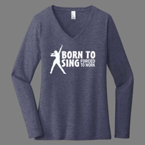 Women's Long Sleeve V-Neck Thumbnail