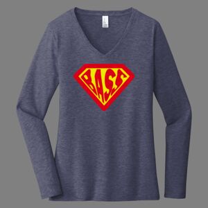 Women's Long Sleeve V-Neck Thumbnail