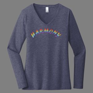Women's Long Sleeve V-Neck Thumbnail