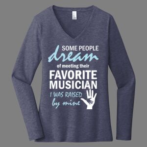 Women's Long Sleeve V-Neck Thumbnail