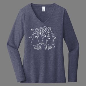 Women's Long Sleeve V-Neck Thumbnail