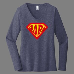 Women's Long Sleeve V-Neck Thumbnail
