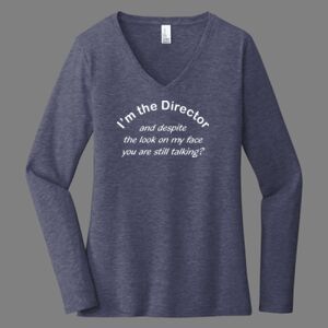 Women's Long Sleeve V-Neck Thumbnail