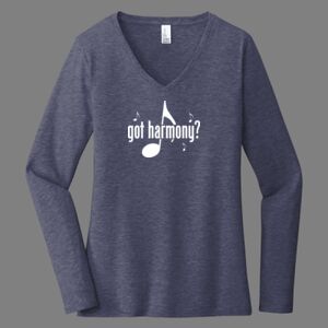 Women's Long Sleeve V-Neck Thumbnail