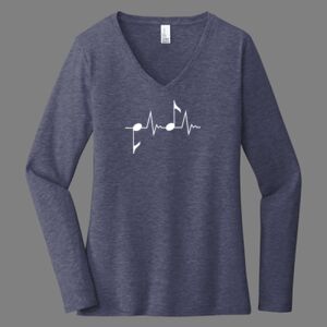 Women's Long Sleeve V-Neck Thumbnail