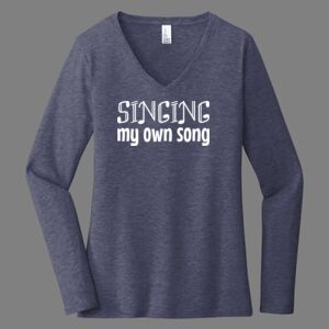 Women's Long Sleeve V-Neck Thumbnail