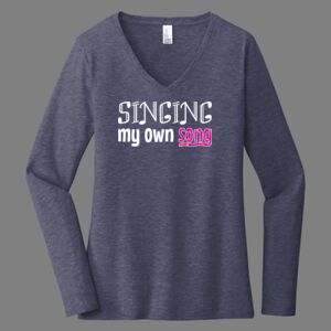 Women's Long Sleeve V-Neck Thumbnail