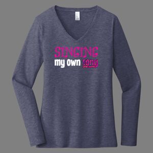Women's Long Sleeve V-Neck Thumbnail