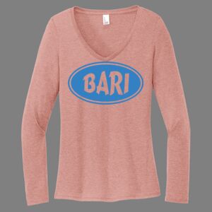 Women's Perfect Tri ® Long Sleeve V Neck Tee-music Thumbnail