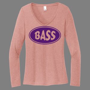 Women's Perfect Tri ® Long Sleeve V Neck Tee-music Thumbnail