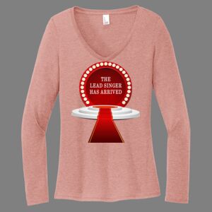 Women's Perfect Tri ® Long Sleeve V Neck Tee-music Thumbnail