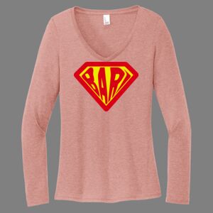 Women's Perfect Tri ® Long Sleeve V Neck Tee-music Thumbnail