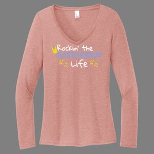 Women's Perfect Tri ® Long Sleeve V Neck Tee-music Thumbnail