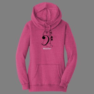Women's Lightweight Fleece Hoodie-music Thumbnail