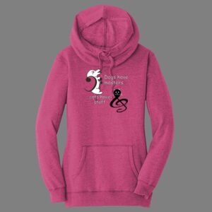 Women's Lightweight Fleece Hoodie-music Thumbnail