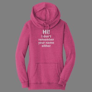 Women's Lightweight Fleece Hoodie-music Thumbnail