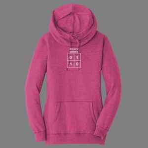 Women's Lightweight Fleece Hoodie-music Thumbnail