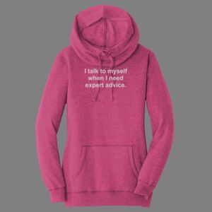 Women's Lightweight Fleece Hoodie-music Thumbnail