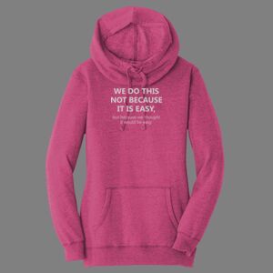 Women's Lightweight Fleece Hoodie-music Thumbnail
