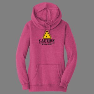 Women's Lightweight Fleece Hoodie-music Thumbnail