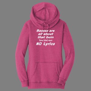 Women's Lightweight Fleece Hoodie-music Thumbnail