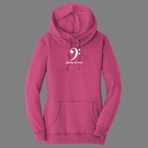 Women's Lightweight Fleece Hoodie-music Thumbnail