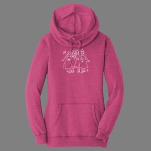 Women's Lightweight Fleece Hoodie-music Thumbnail