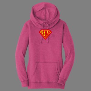Women's Lightweight Fleece Hoodie-music Thumbnail